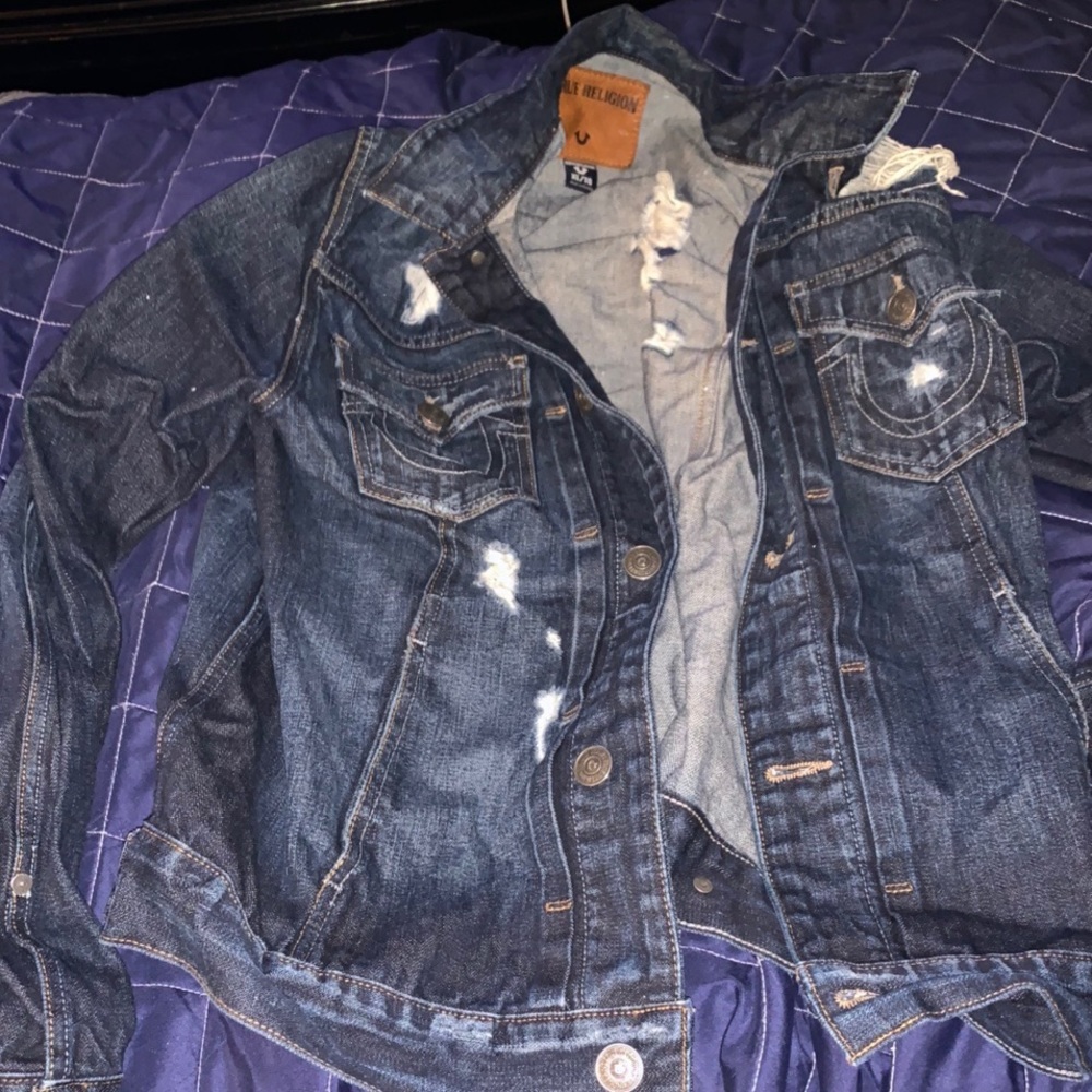 True Religion trucker jacket
